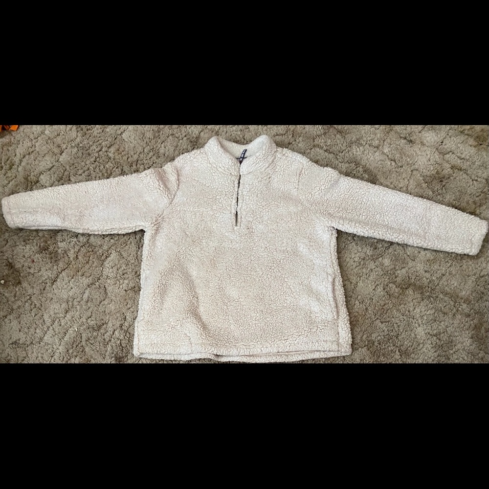 Cream Colored Fuzzy Sweater
